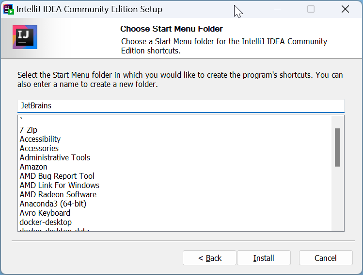 make sure to check the boxes to associate IntelliJ IDEA with .java, .groovy, and .kt file.