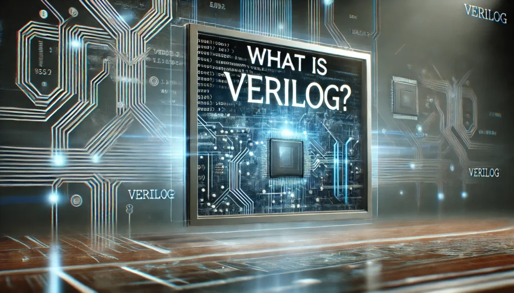 :What is Verilog" a digital chip